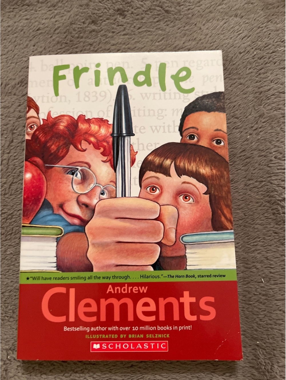 Frindle by Andrew Clements - Paperback Book
